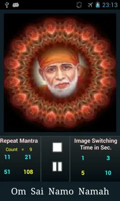 Sai Baba Mantra android App screenshot 2