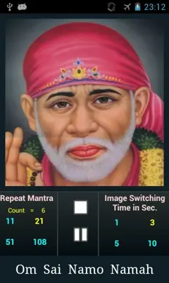 Sai Baba Mantra android App screenshot 3